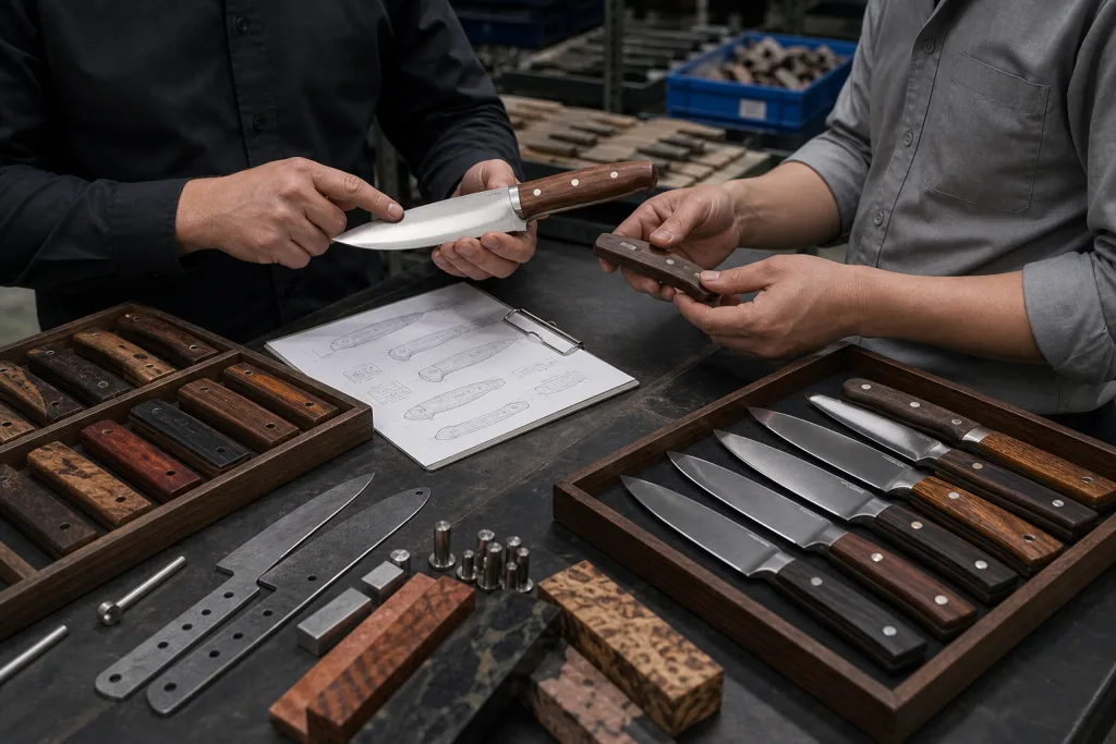 Kitchen Knife Set Handle Material Price Negotiation Guide
