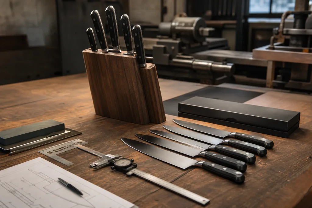 Kitchen Knife Set Logo Engraving Retail Launch Checklist