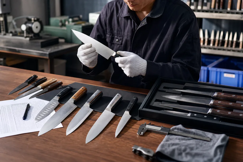 Kitchen Knife Set MOQ Lead Quality Inspection Plan Guide