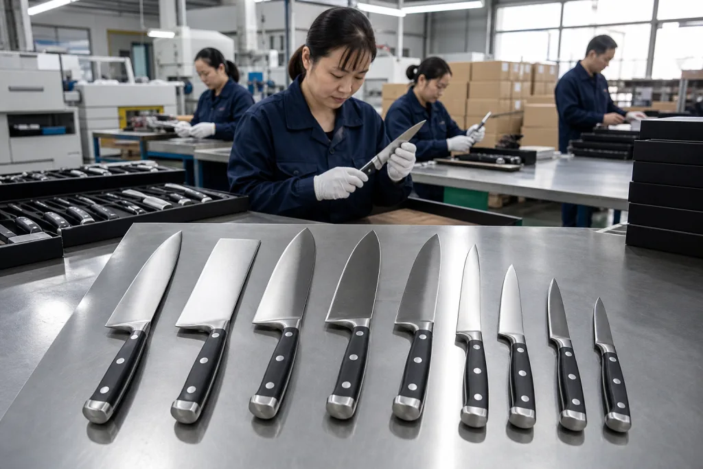 Kitchen Knife Set Private Label Manufacturer Buyer Guide