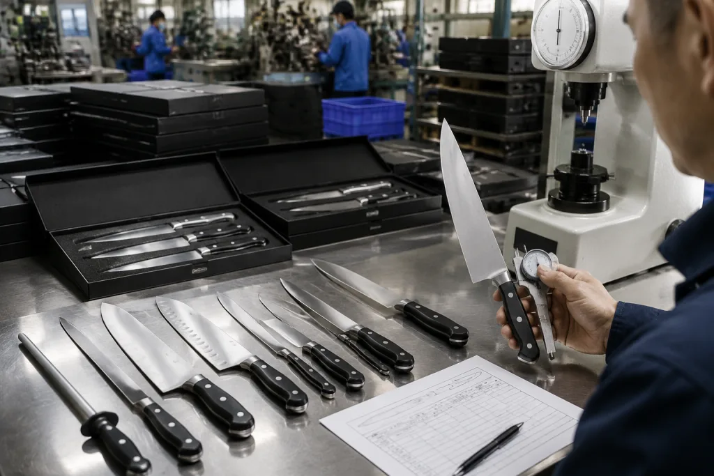 Kitchen Knife Set Steel Hardness Price Negotiation Guide for B2B Buyers
