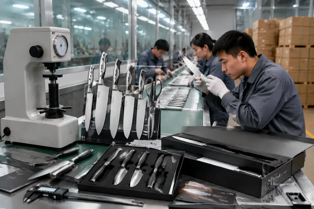 Kitchen Knife Set Steel Hardness Retail Launch Checklist