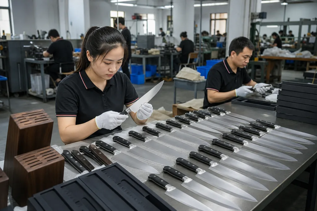 Kitchen Knife Set Wholesale Factory Buyer Guide for Private Label