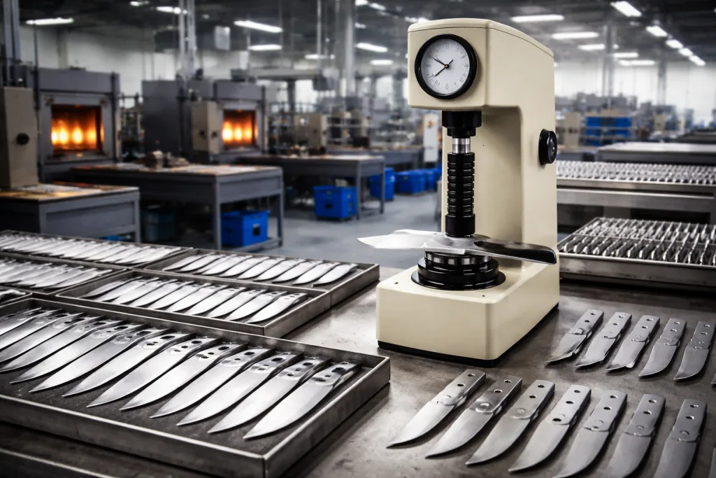 Knife Blade Hardness Manufacturer China: Specs, MOQ and QC Risks