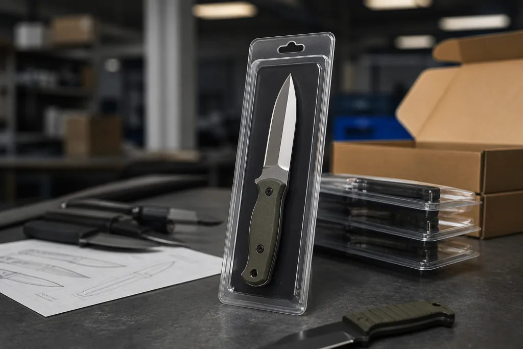 Knife blister packaging sourcing guide for retail brands