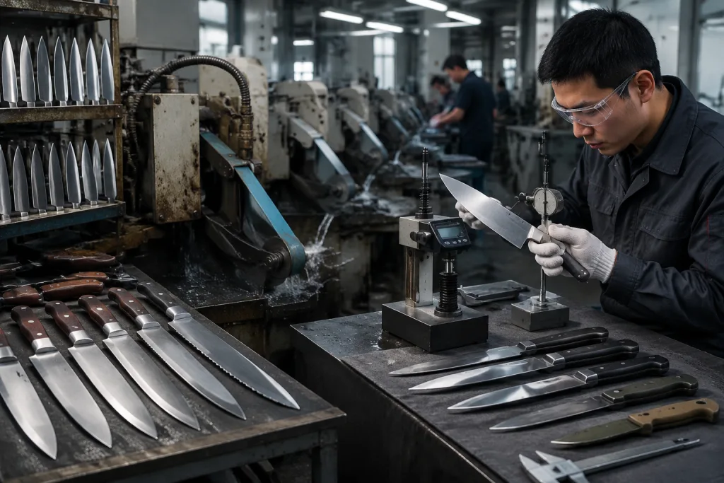 Knife Edge Retention: Steel and Grinding Specs That Hold