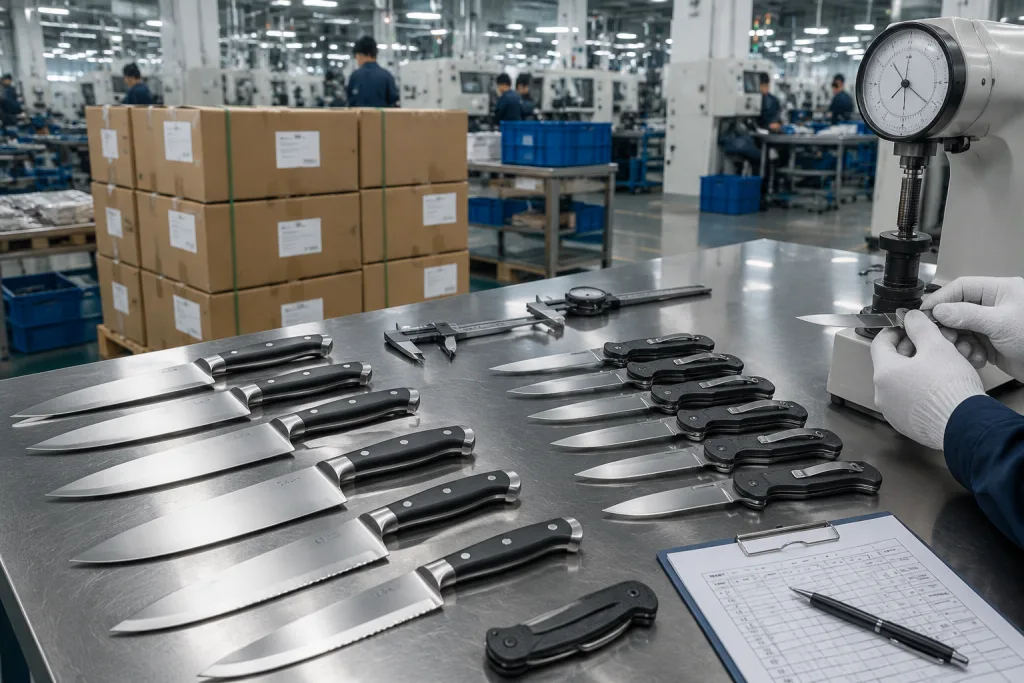 Knife Factory Selection Guide for OEM Quote Review