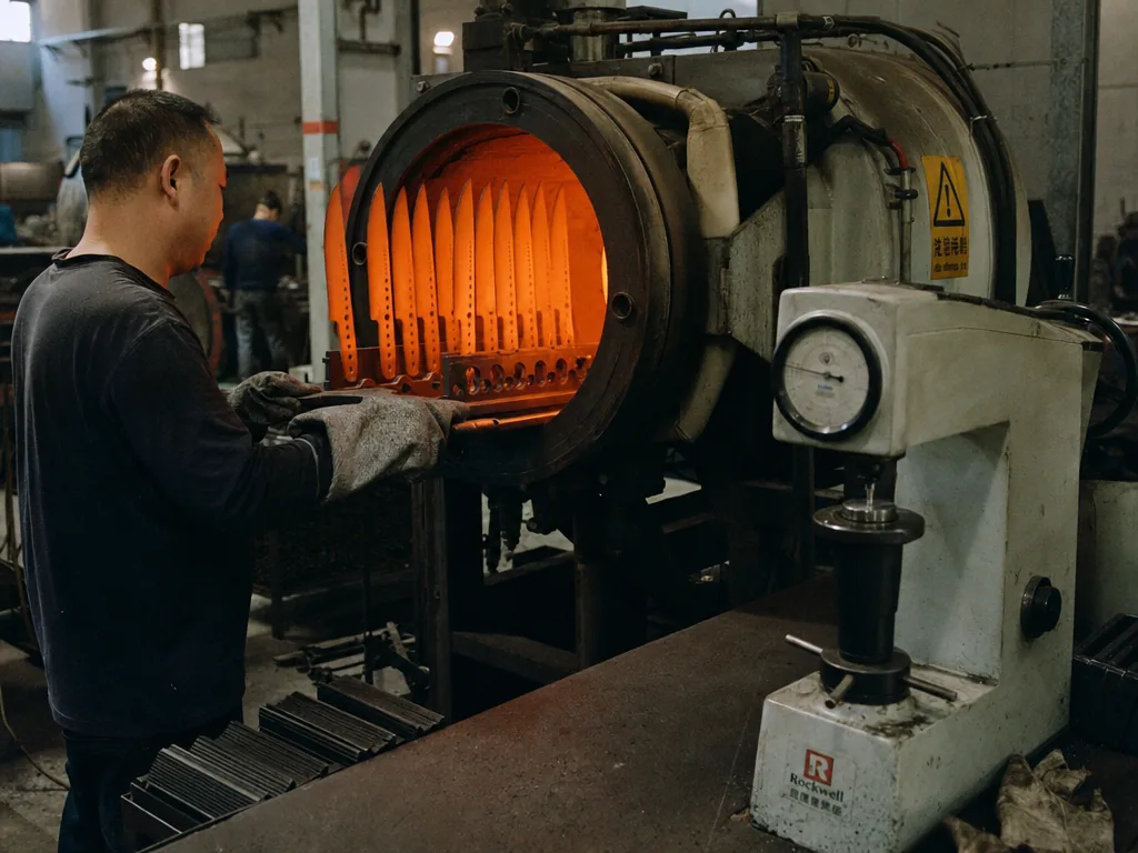Knife Heat Treatment: Why HRC Matters in Production
