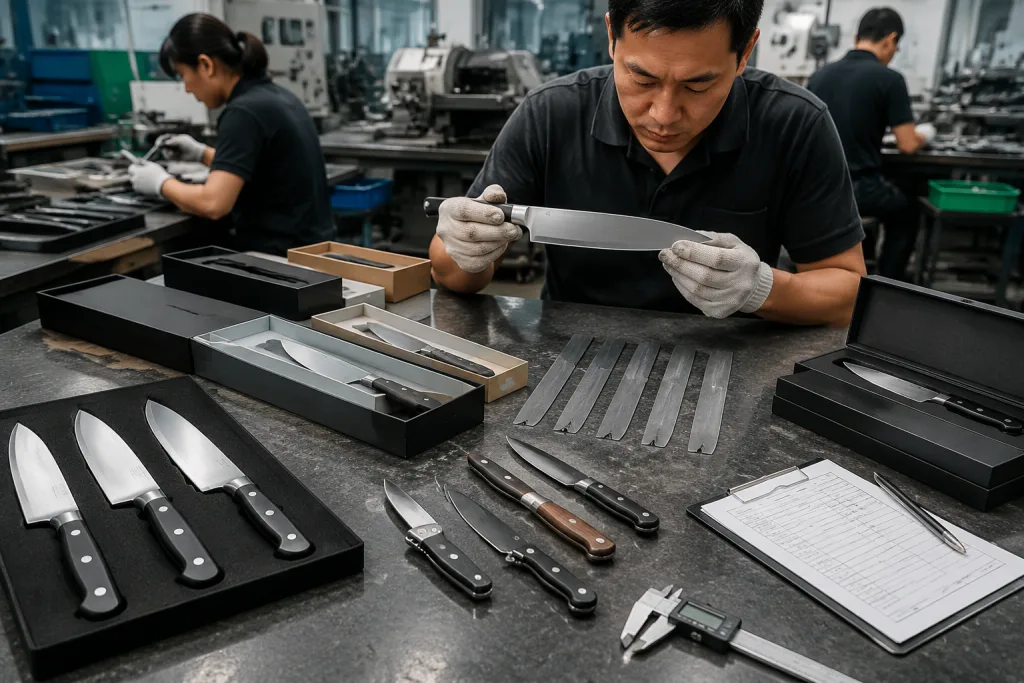 Knife Private Label Guide: MOQ, Branding, Launch Timing