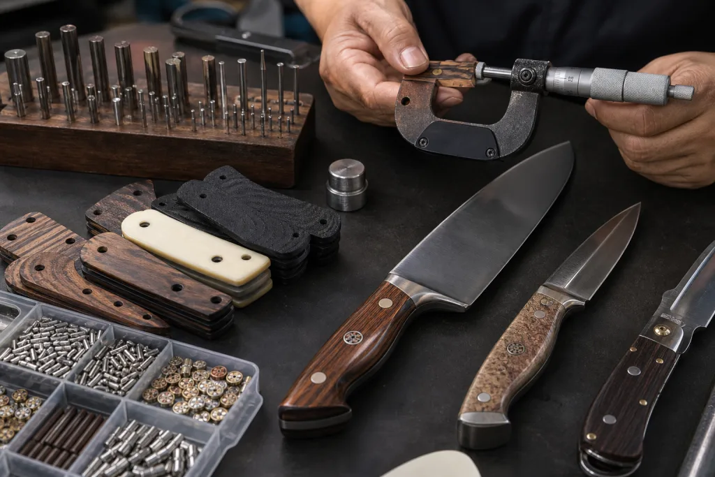 Knife Rivets Pins Sourcing: Small Parts, Big QC Risk