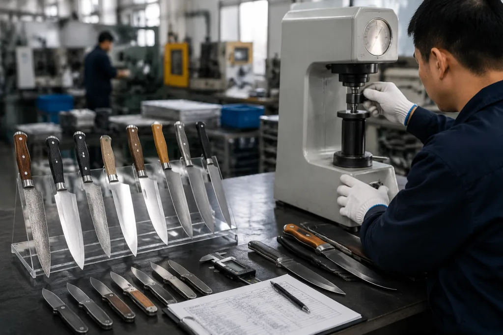 Knife Rockwell Hardness Target: Edge Retention vs Toughness