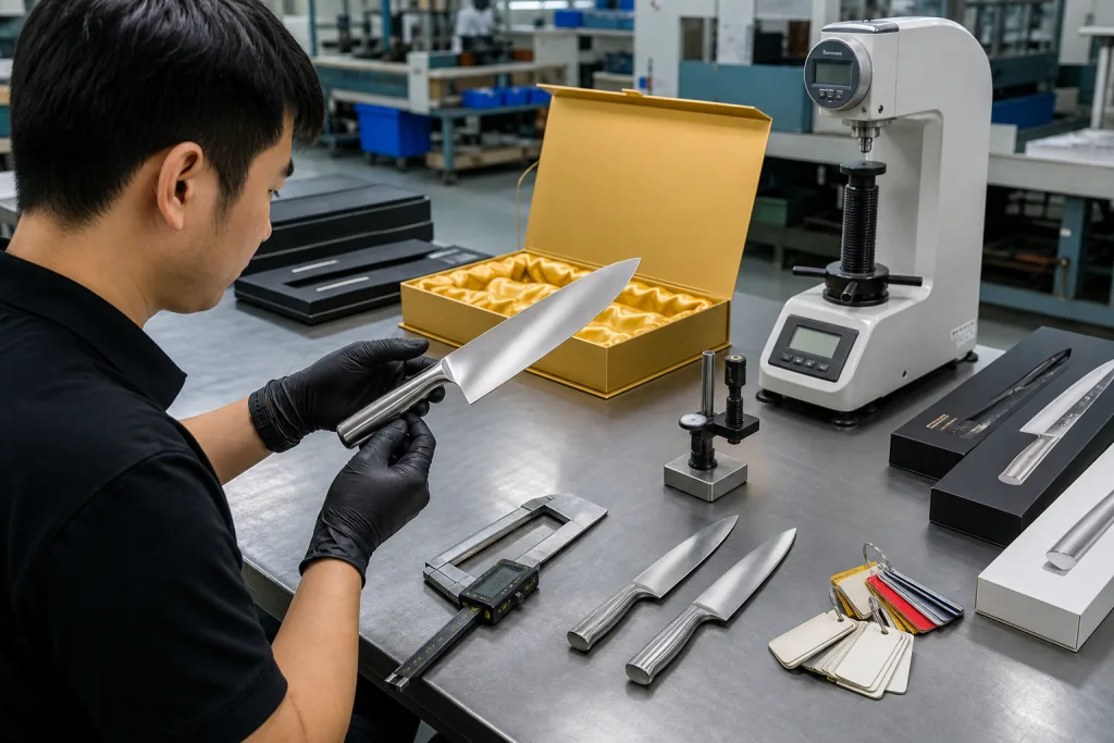 Knife Sample Approval Process: Golden Sample Sign-Off Control
