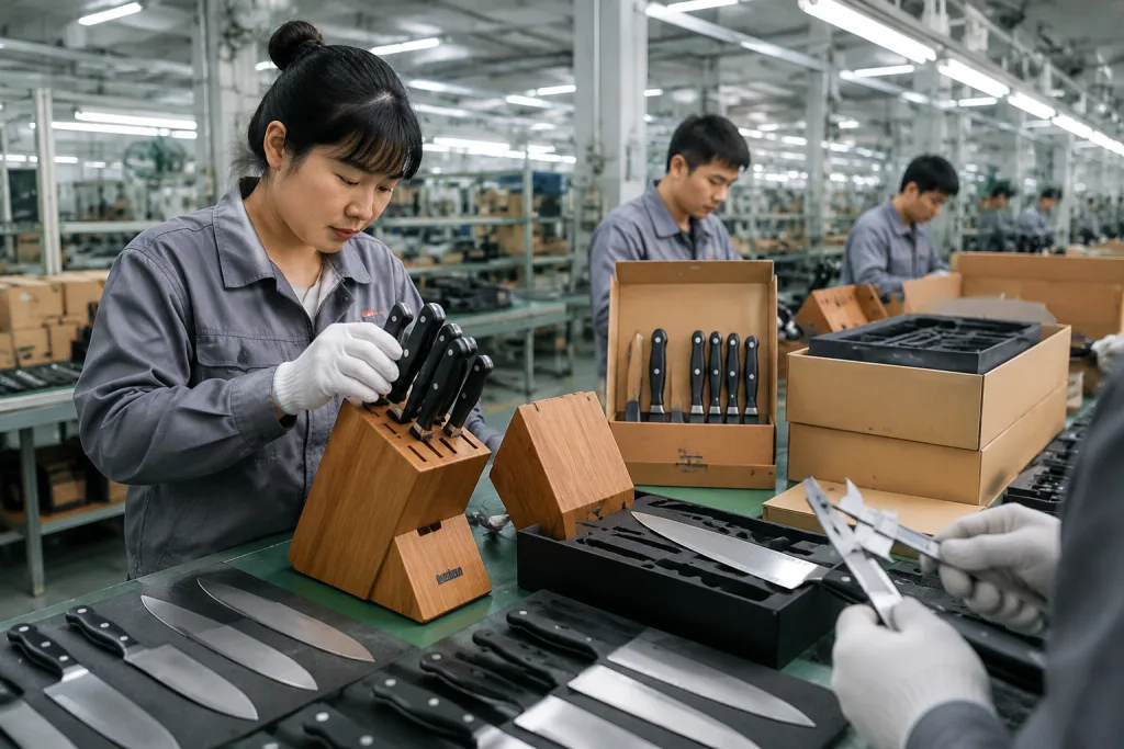 Knife Set OEM Factory Guide: Blades, Blocks, and SKU Plans