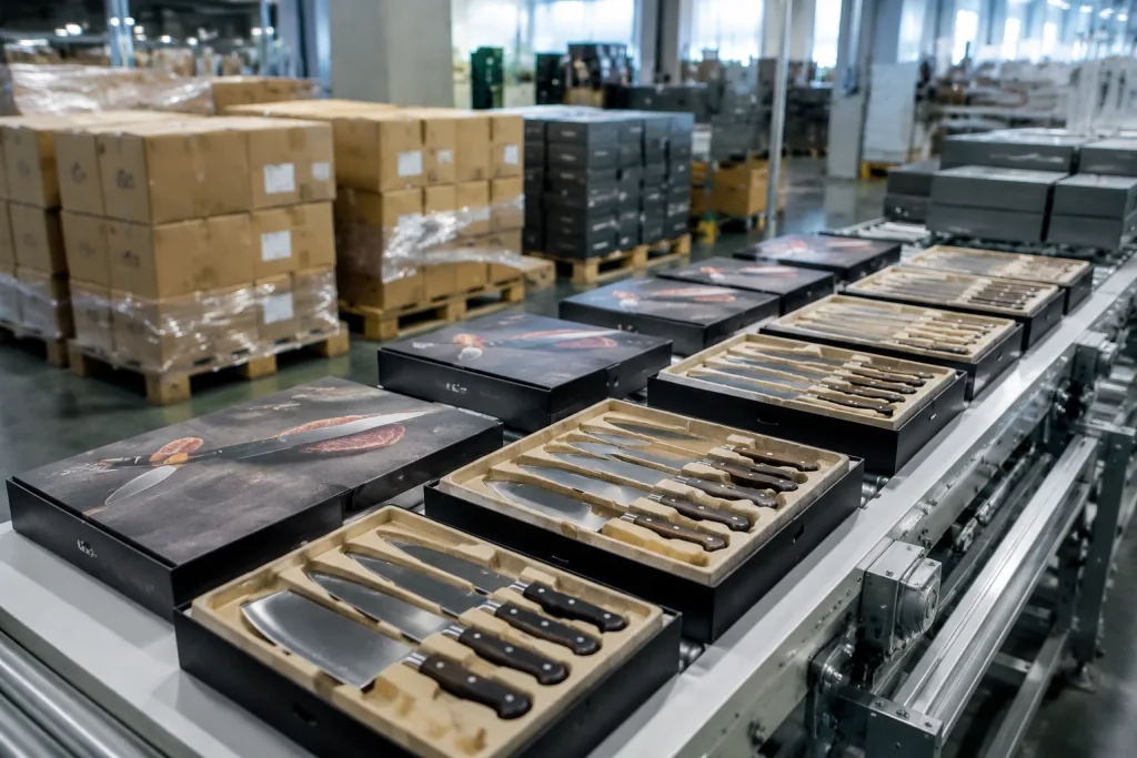 Knife Set Packaging Guide for Shelf Impact and Transit Protection
