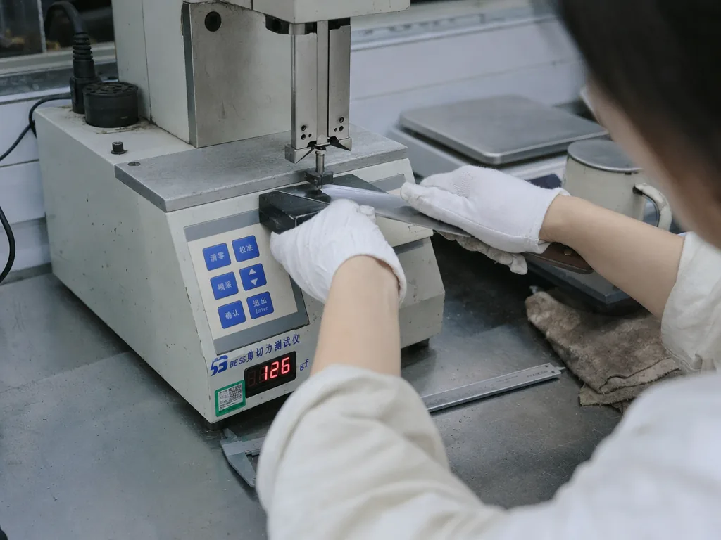 Knife Sharpness Testing: BESS Scale and Factory QC