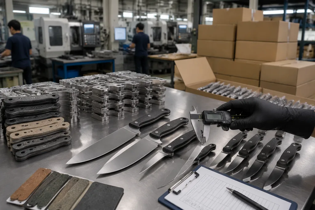 Micarta Handle Knife Manufacturer China: Specs, MOQ, QC