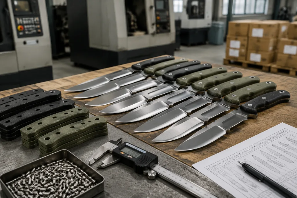 Micarta Handle Knife OEM Factory: Specs, MOQ and QC Risks