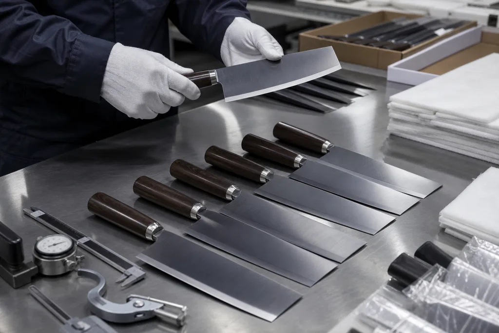Nakiri Knife Bulk Order Quality Control: Buyer Guide