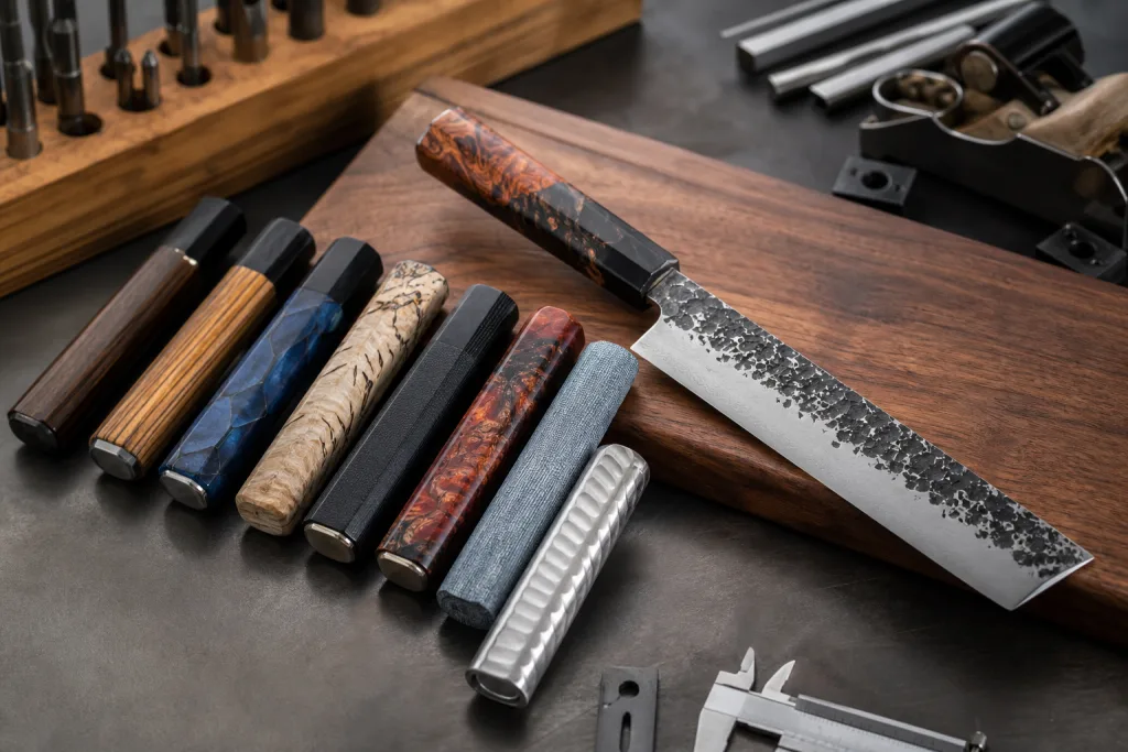 Nakiri Knife Handle Material Options: Cost and Lead Time Guide
