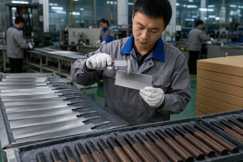 Nakiri Knife Manufacturer China: Specs, MOQ and QC Guide