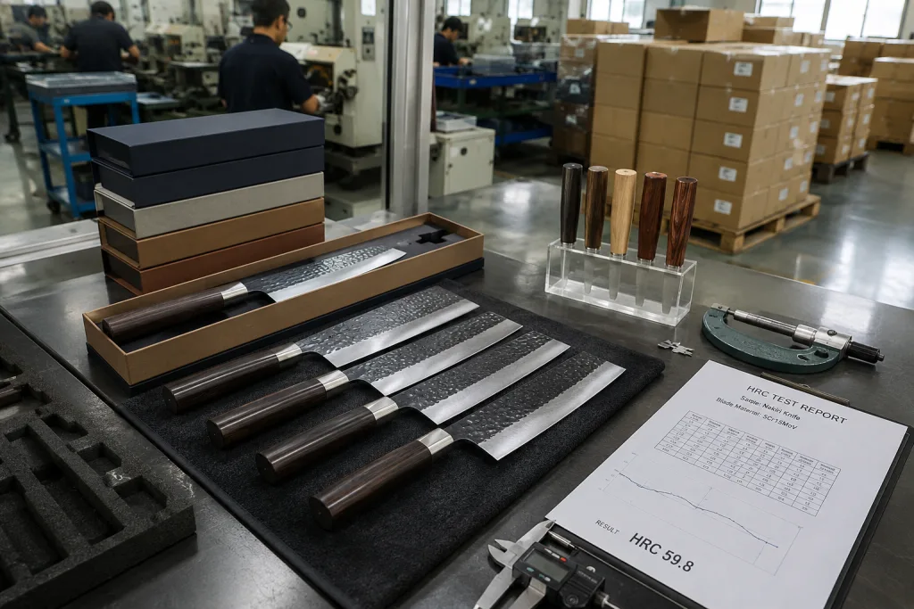 Nakiri Knife Sample Approval Guide: Specs, MOQ and QC Risks