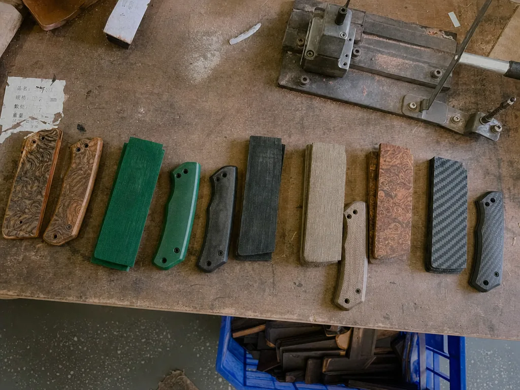 Knife Handle Materials: Pakkawood vs G10 vs Micarta