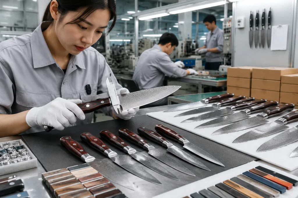 Pakkawood Handle Knife Importer Sourcing Guide: MOQ & QC