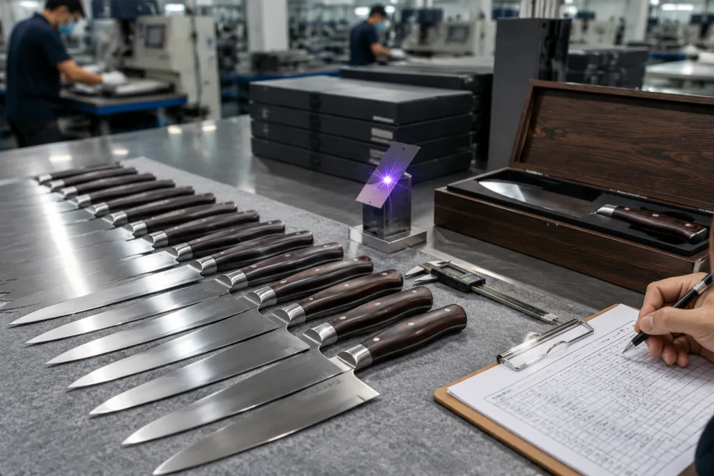 Pakkawood Handle Knife Private Label Specification Guide