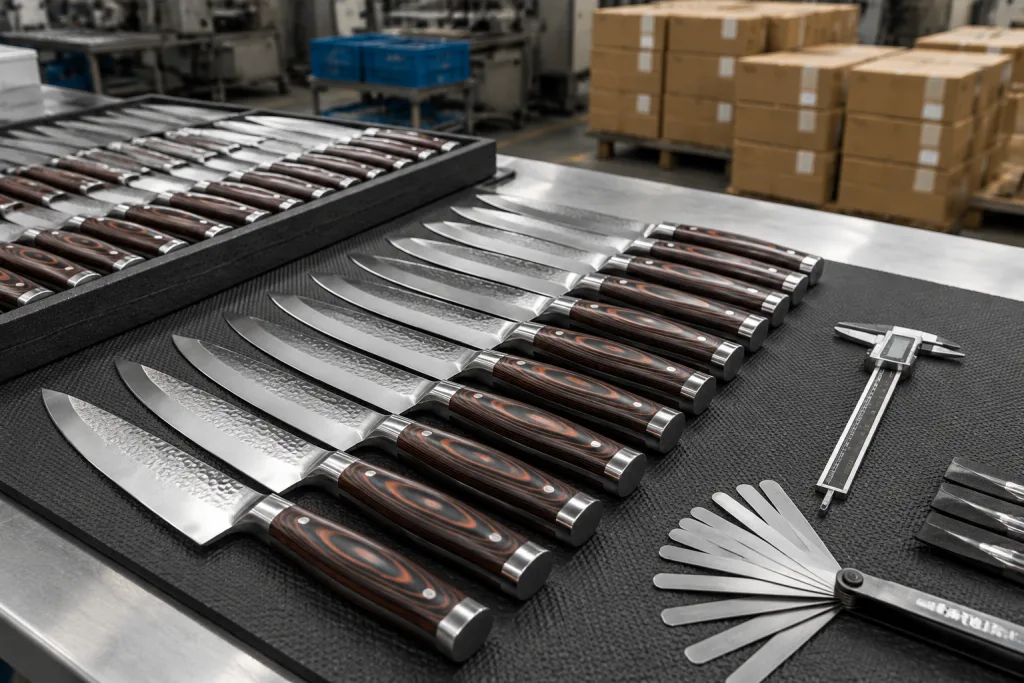 Pakkawood Handle Knife Quality Checklist for OEM Buyers