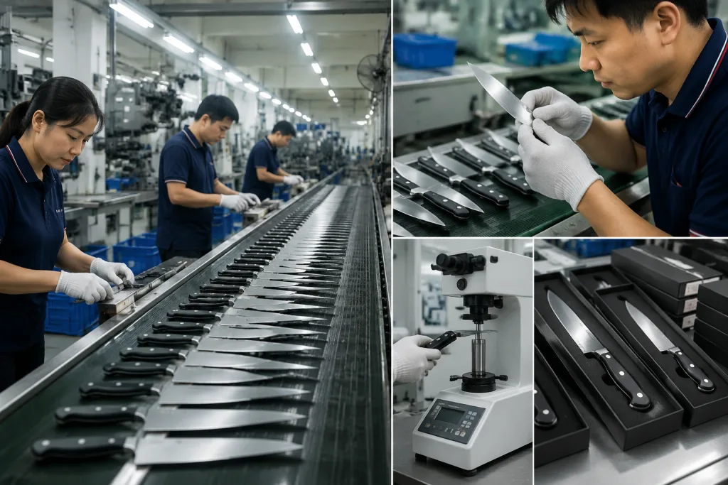 Paring Knife Manufacturer China: Specs, MOQ and QC