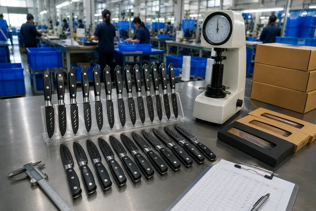 Paring Knife Private Label Specification: MOQ, Specs and QC