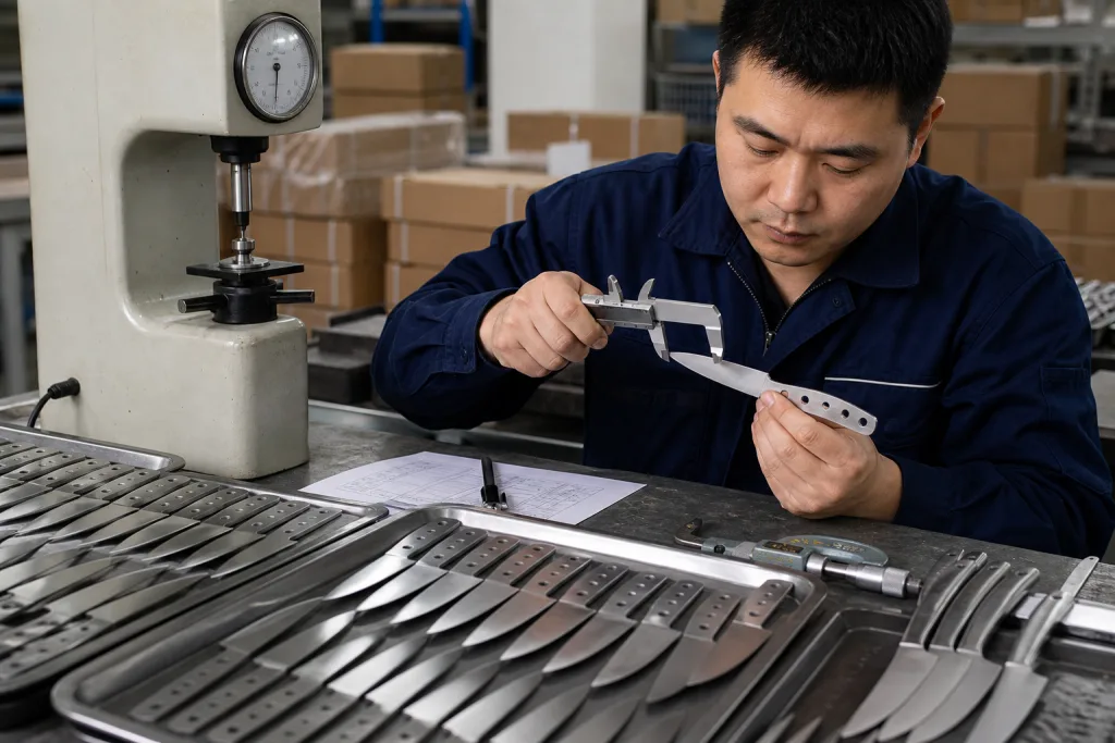 Paring Knife Steel Hardness Specification for Buyers