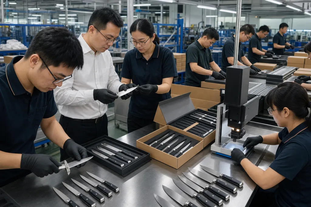 Paring Knife OEM for Kitchen Knife Sets: Margin and QC
