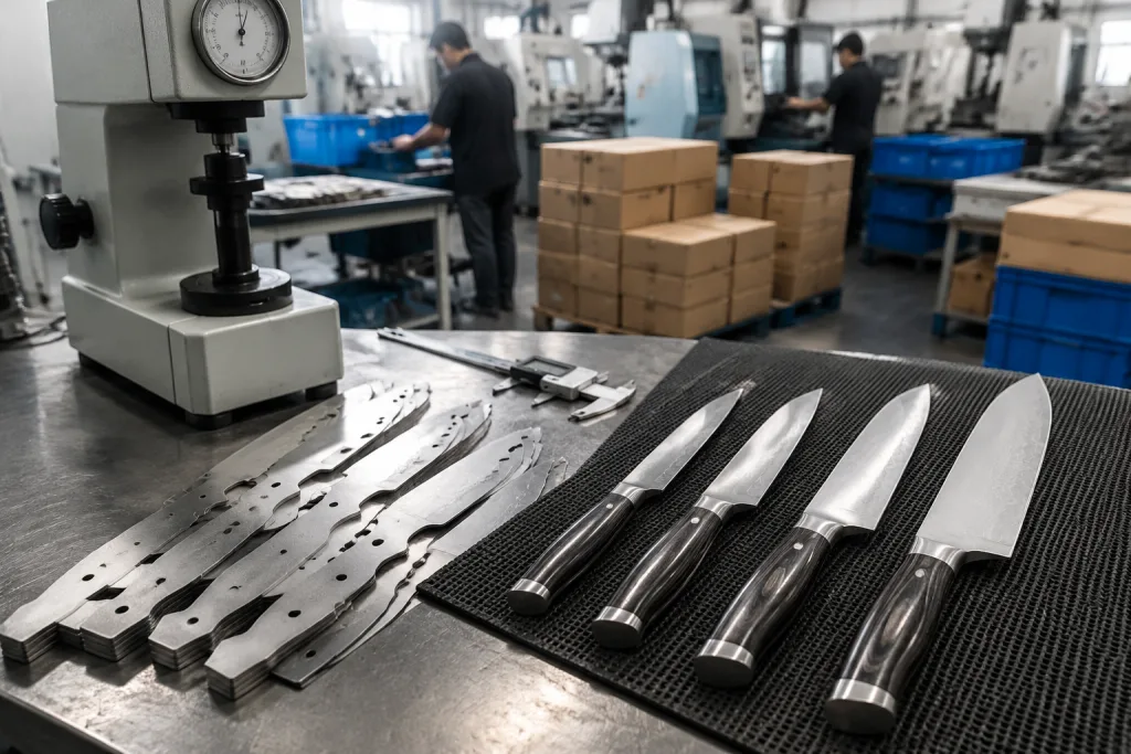 Powder Steel Chef Knife Importer Sourcing Guide: MOQ & QC