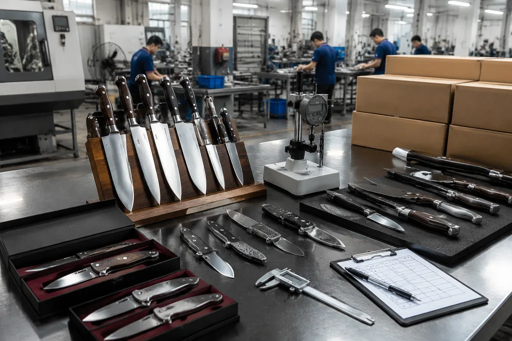 Premium Knife Sourcing Guide for Private-Label Brands