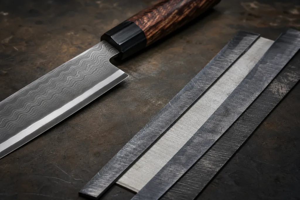 San mai knife construction specs for kitchenware brands