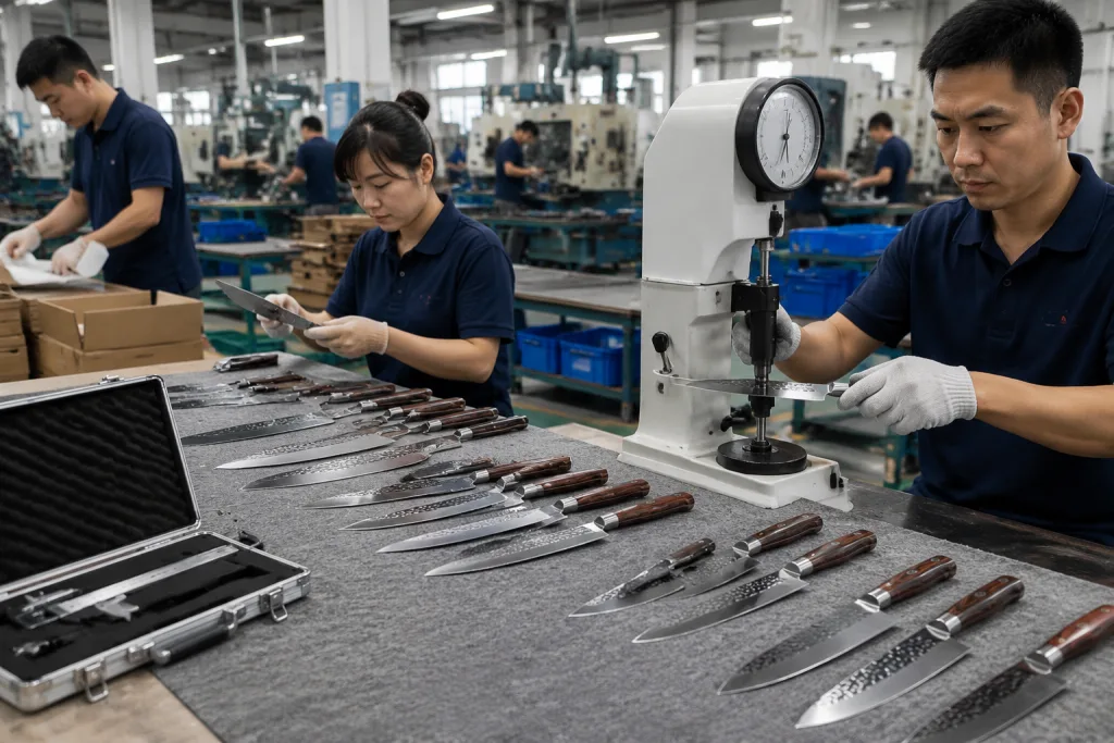 Santoku Knife Manufacturer China: MOQ, Price and QC Risks