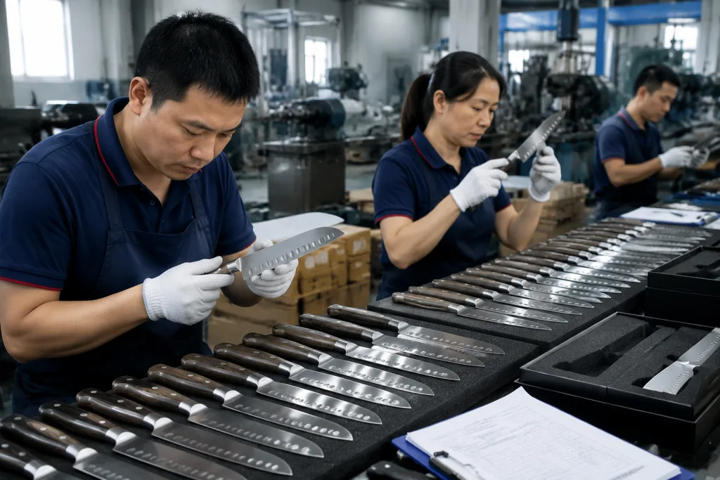 Santoku Knife OEM Factory Cost, MOQ and QC Buyer Guide
