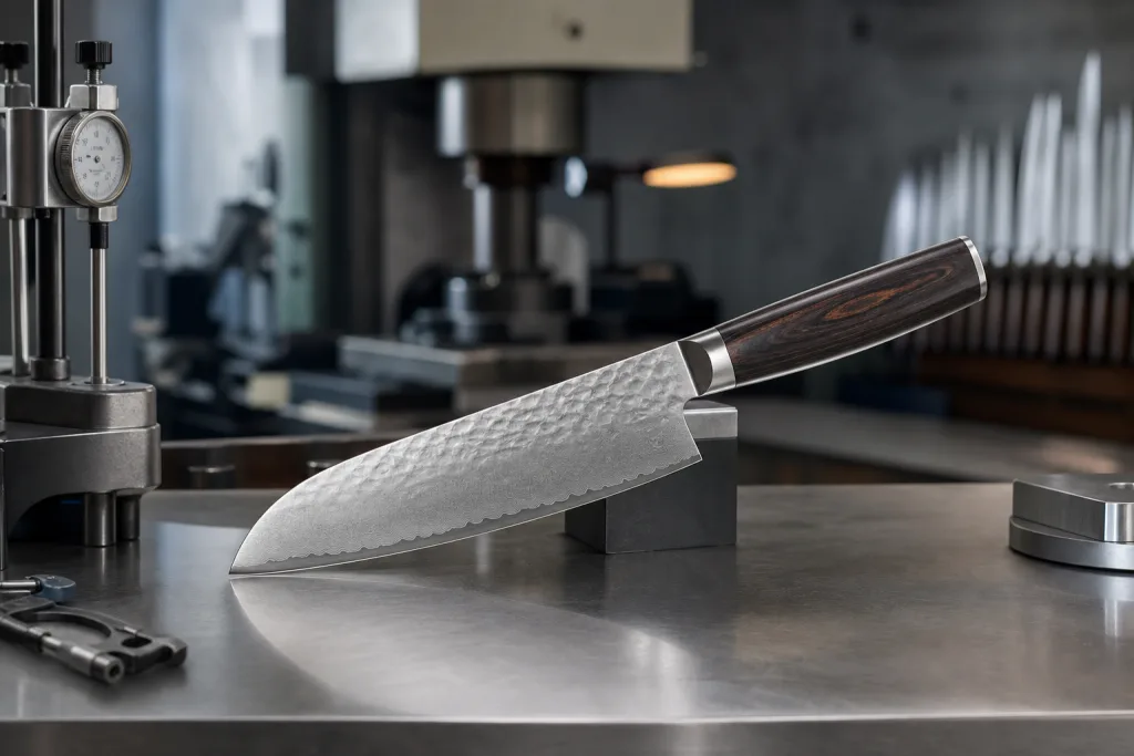 Santoku Knife Steel Hardness Specification Buyer Guide