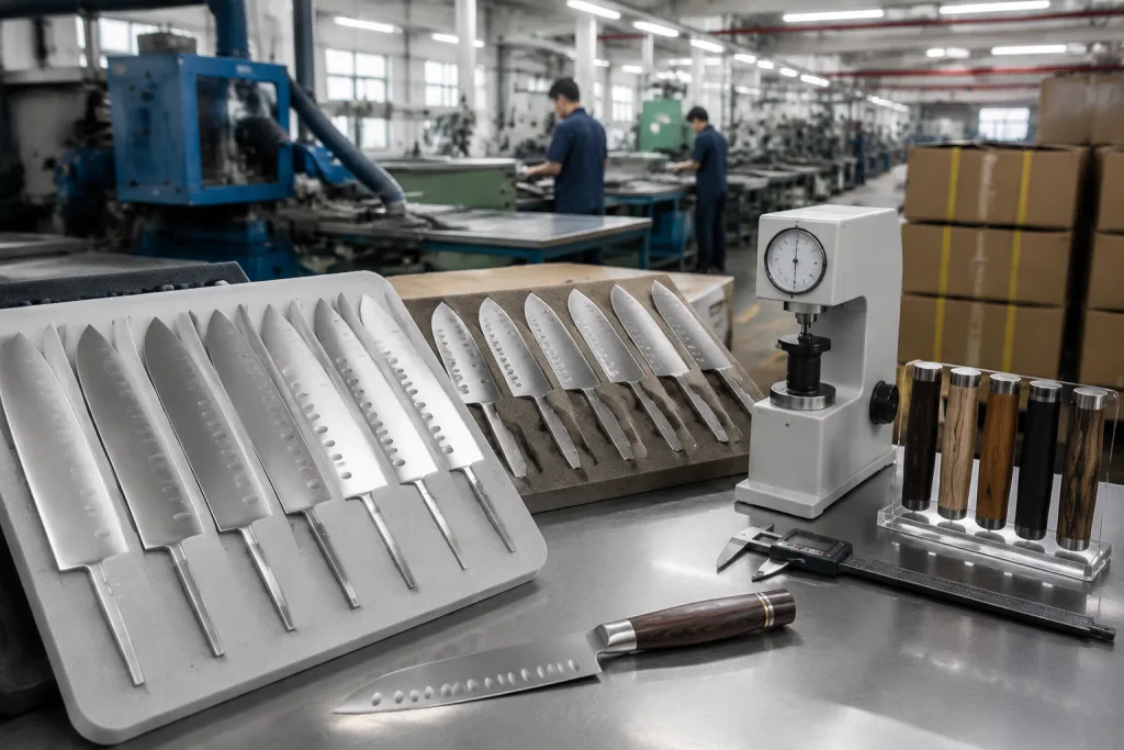 Santoku Knife Wholesale Sourcing Guide: Specs, MOQ and QC