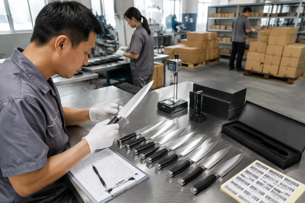 Sourcing Knives Amazon FBA Brand: Spec and Compliance Guide