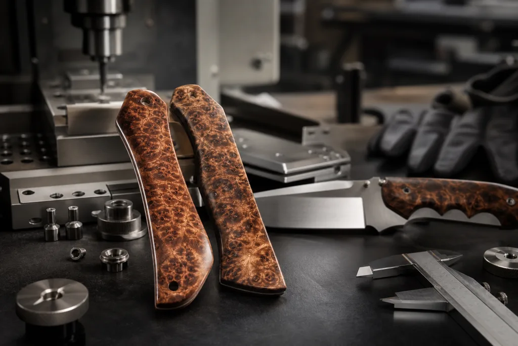 Stabilized Burl Handle OEM: Premium Knife Buyer Guide