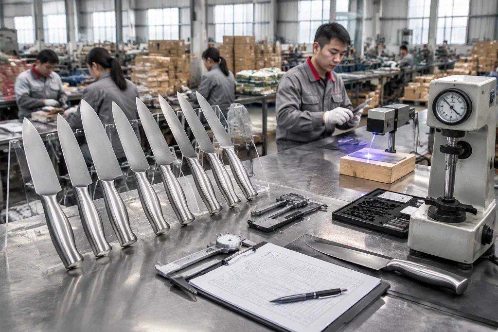 Stainless Handle Knife Private Label Specification Guide