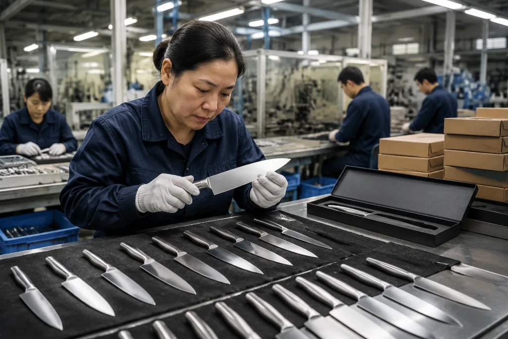 Stainless Handle Knife Wholesale Sourcing Guide: MOQ & QC