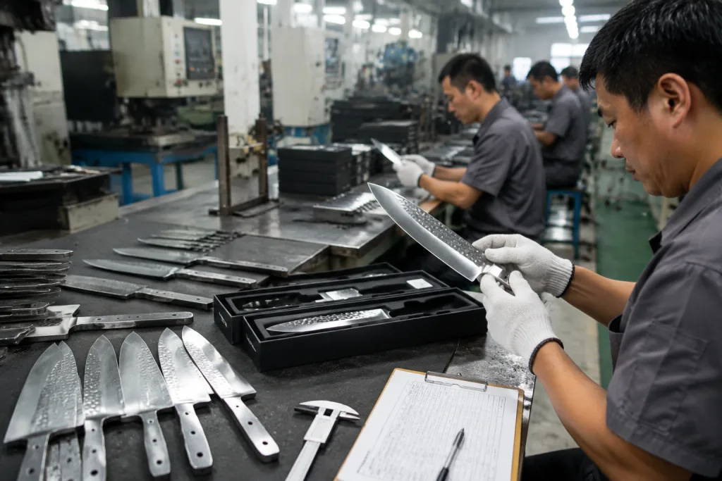 Starting a Kitchen Knife Brand: OEM Sourcing Spec Roadmap