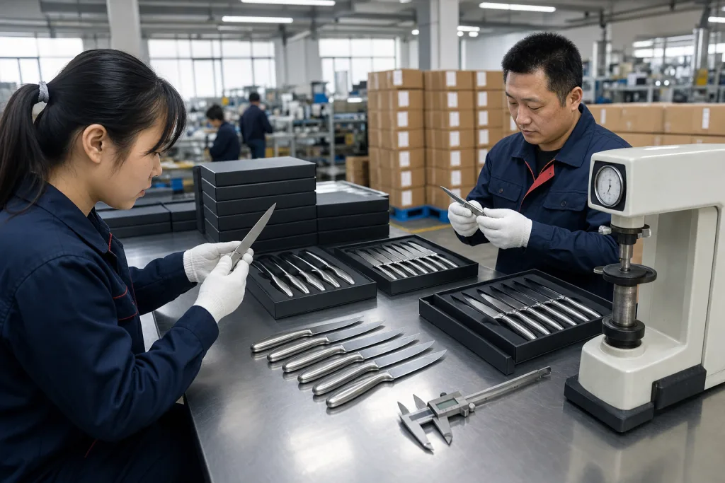 Steak Knife Set MOQ Lead Time: Buyer Guide for Reorders