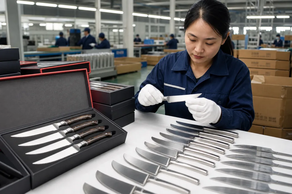 Steak Knife Set Wholesale Factory Guide for Private Label Buyers