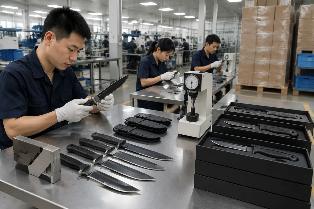 Survival Knife Wholesale Sourcing Guide: Specs, MOQ, QC Risks