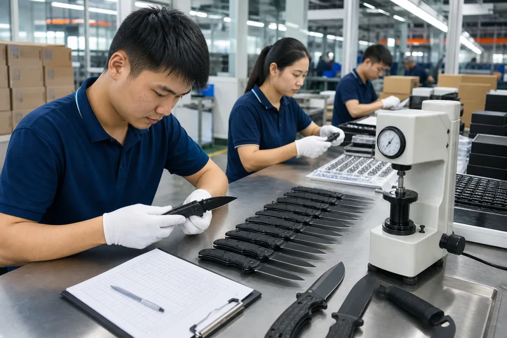 Tactical Knife Manufacturing: Spec and Compliance Traps
