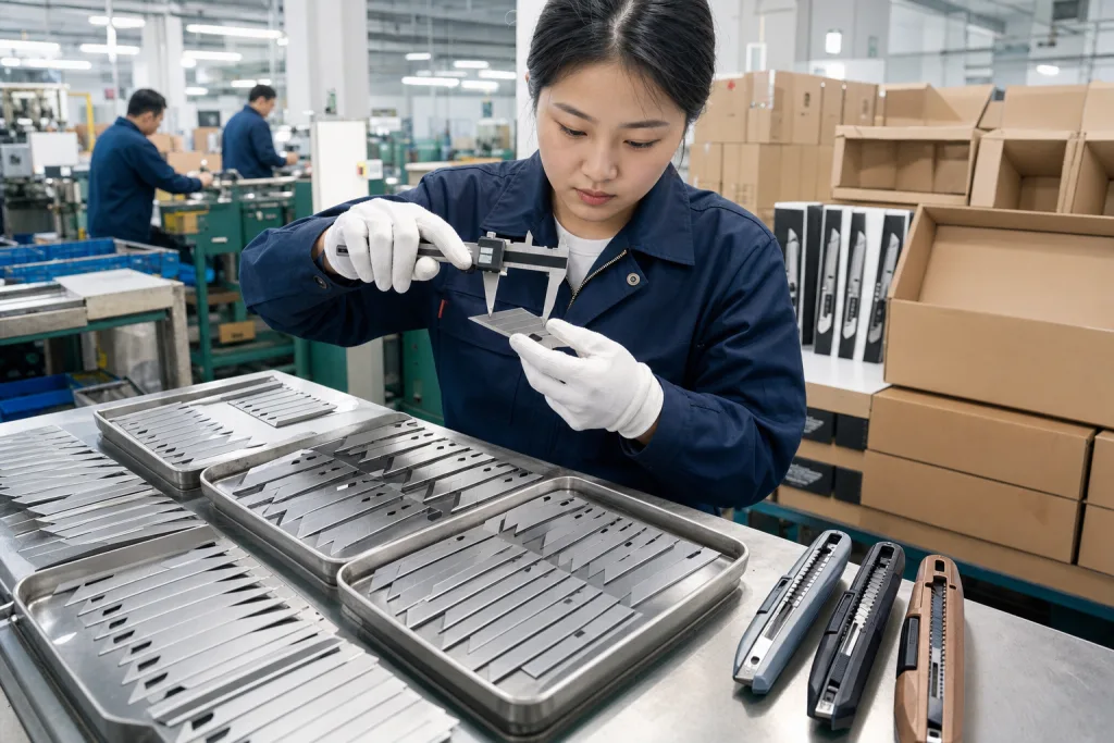 Utility Knife Bulk Order Quality Control Guide for Buyers